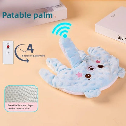 Baby Soothing Palm Pillow With Remote Control Calming Sleep Aid 5