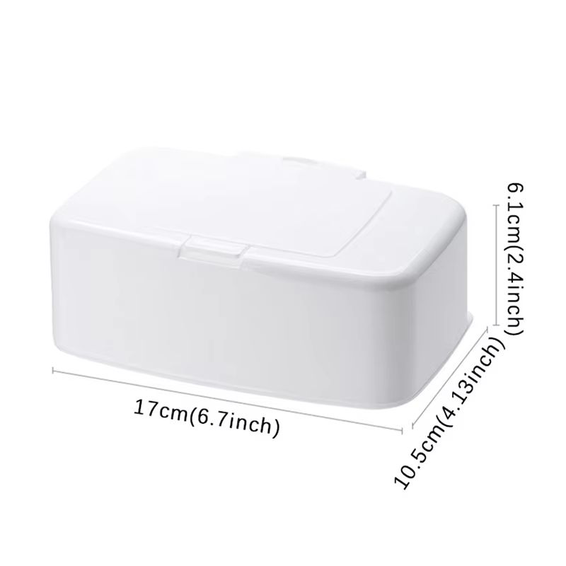 Portable Wet Wipes Dispenser Box With Lid  Travel Tissue And Napkin Storage Container 5