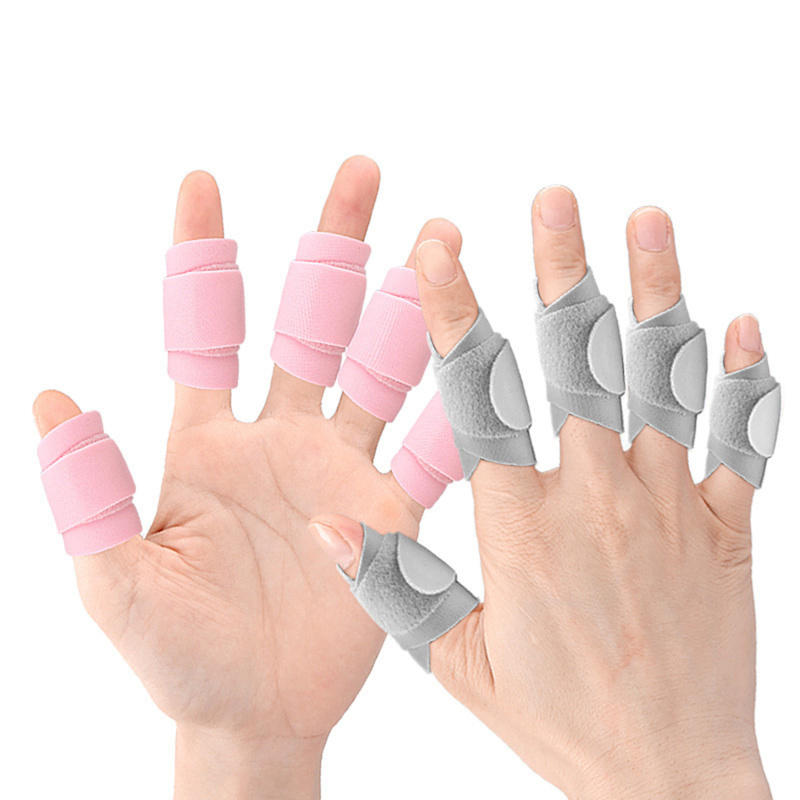 Reusable Straightening Corrector, Adjustable Finger Splint Brace, Protective Finger Strap for Arthritis Pain Relief