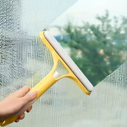 3in1 Glass  Mirror Cleaning Tool With Sprayer Scraper  Squeegee 3