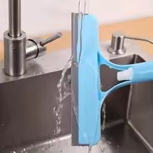 3in1 Glass  Mirror Cleaning Tool With Sprayer Scraper  Squeegee 6