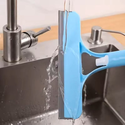 3in1 Glass  Mirror Cleaning Tool With Sprayer Scraper  Squeegee 7
