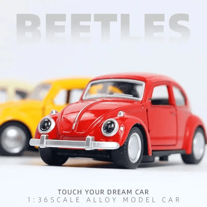 Vintage Beetle Alloy Car Model Toy