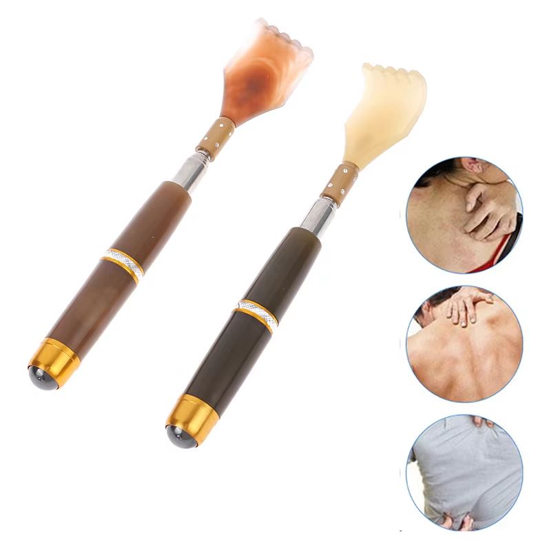 Extendable Magnetic Ball Telescopic Back Scratcher With Stainless Steel Handle 4