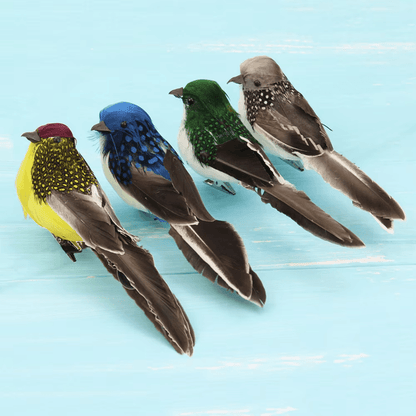 RealTouch Feather Sparrow Decor Bird 2