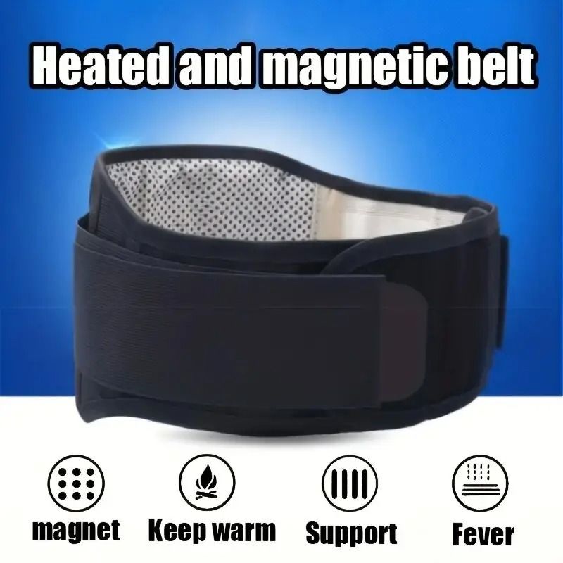 Adjustable Self Heating Lumbar Support Belt With Magnetic Back Support 3