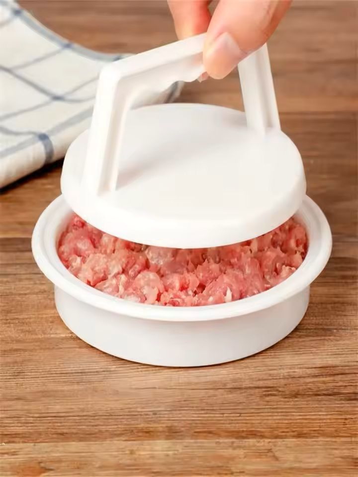 BurgerMaster MultiPurpose Meat  Hamburger Press  Reusable Burger Maker Tool 3