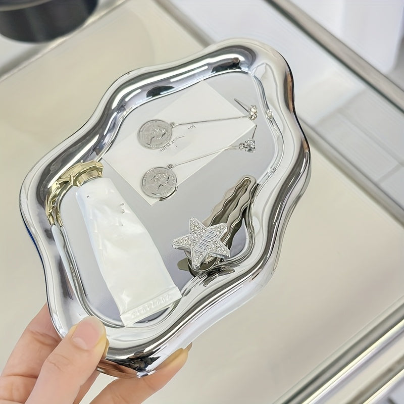 Decorative Cloud-Shaped Jewelry Tray for Earrings, Bracelets & Necklaces - Perfect Home Decor Gift for Men and Women