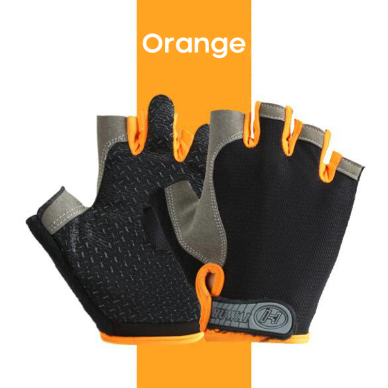 Fingerless Gym Gloves For Men Women AntiSlip Breathable Sports Gloves For Cycling  Bodybuilding Exe 8