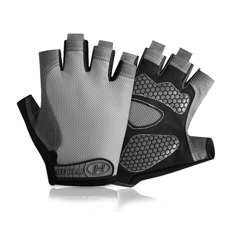 Fingerless Gym Gloves For Men Women AntiSlip Breathable Sports Gloves For Cycling  Bodybuilding Exe 11