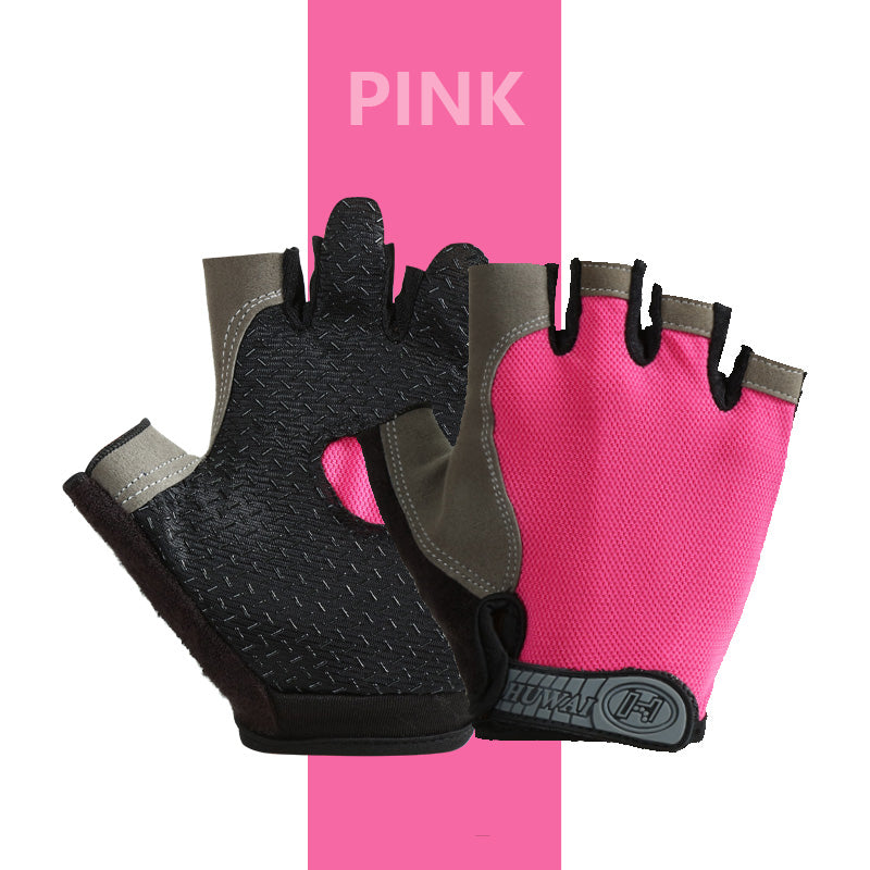 Fingerless Gym Gloves For Men Women AntiSlip Breathable Sports Gloves For Cycling  Bodybuilding Exe 13