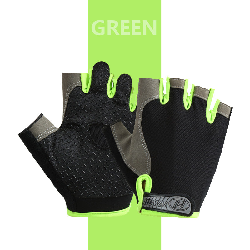 Fingerless Gym Gloves For Men Women AntiSlip Breathable Sports Gloves For Cycling  Bodybuilding Exe 14