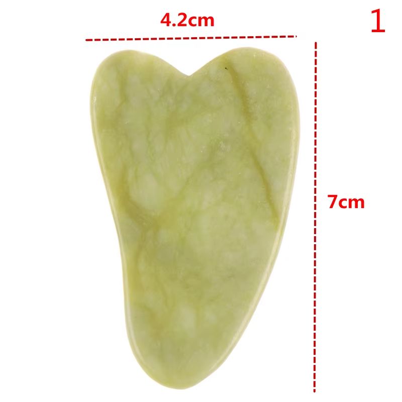 Natural Rose Jade Roller  Gua Sha Board Set  Facial Eye  Body Massage Tool For Skin Lifting And Ten 7