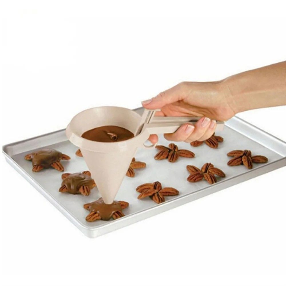 PrecisionFlow Baking Funnel Dispenser  Adjustable Batter  Chocolate Pouring Tool 2