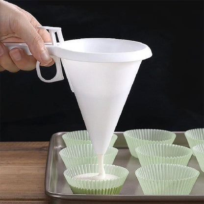 PrecisionFlow Baking Funnel Dispenser  Adjustable Batter  Chocolate Pouring Tool 3