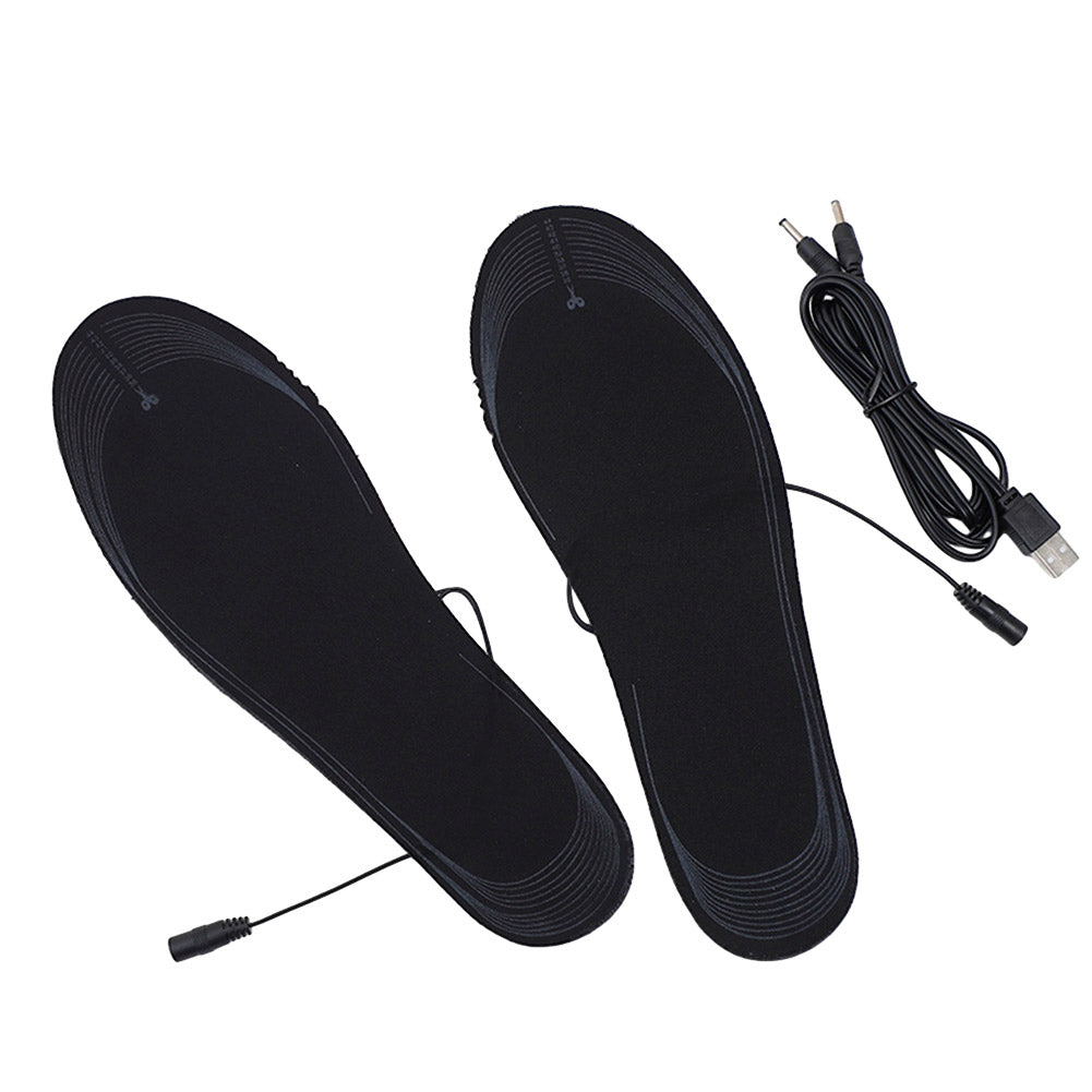 Rechargeable Heated Insoles Unisex Electric Foot Warmer For Winter Fishing Hiking And Camping 1