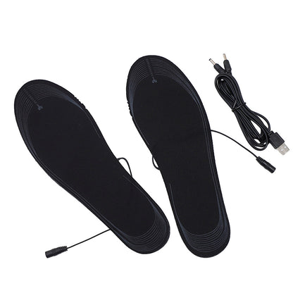 Rechargeable Heated Insoles Unisex Electric Foot Warmer For Winter Fishing Hiking And Camping 1