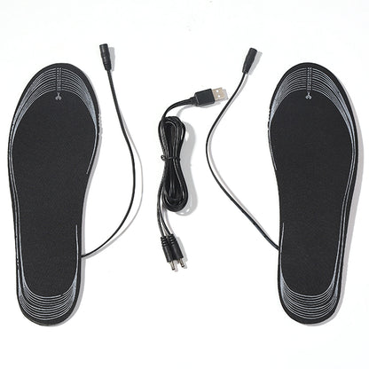 Rechargeable Heated Insoles Unisex Electric Foot Warmer For Winter Fishing Hiking And Camping 2