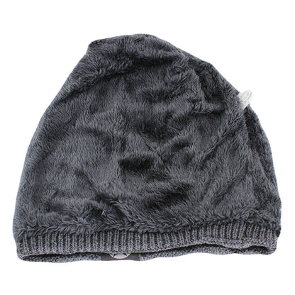 Thick Soft Stretch Beanie Hat Knit Wool Winter Hat For Men And Women New Unisex Fashion Outdoor Sku 3