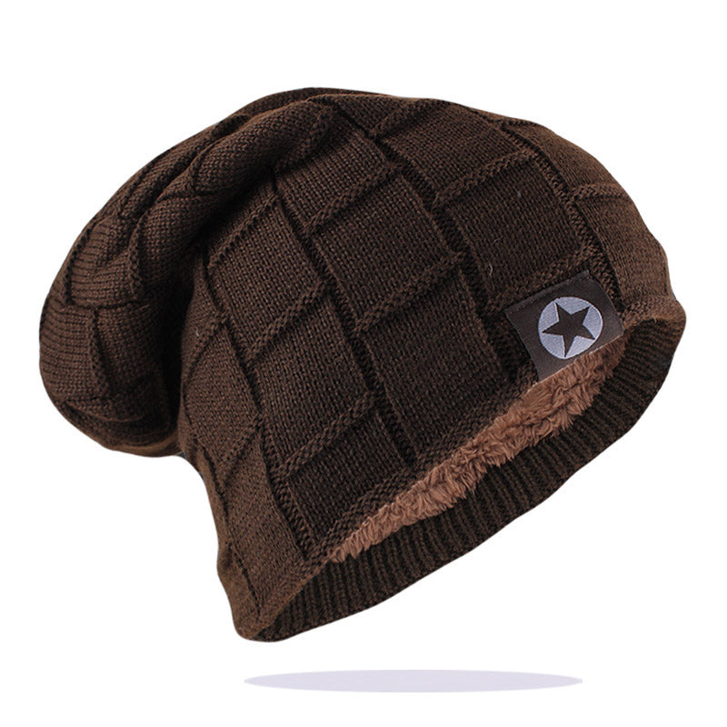 Thick Soft Stretch Beanie Hat Knit Wool Winter Hat For Men And Women New Unisex Fashion Outdoor Sku 8