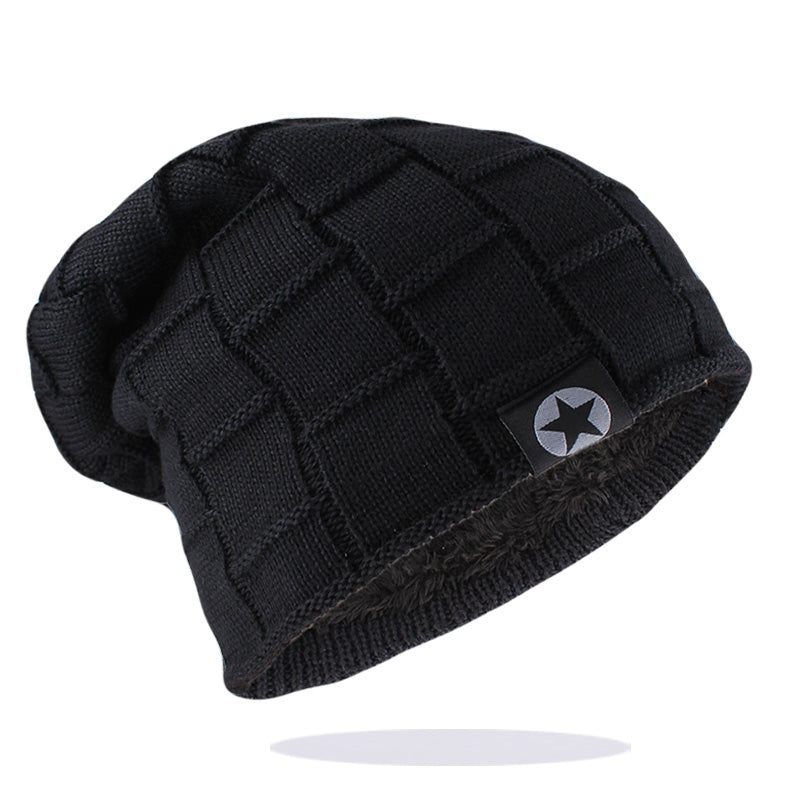 Thick Soft Stretch Beanie Hat Knit Wool Winter Hat For Men And Women New Unisex Fashion Outdoor Sku 10