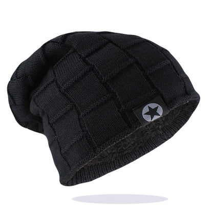 Thick Soft Stretch Beanie Hat Knit Wool Winter Hat For Men And Women New Unisex Fashion Outdoor Sku 10