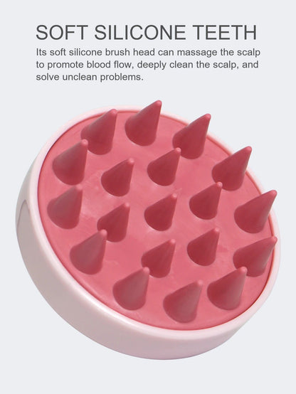 Silicone Spa Scalp Massager Brush  Ergonomic DeepClean Shampoo Comb  Scalp Massage Tool 4