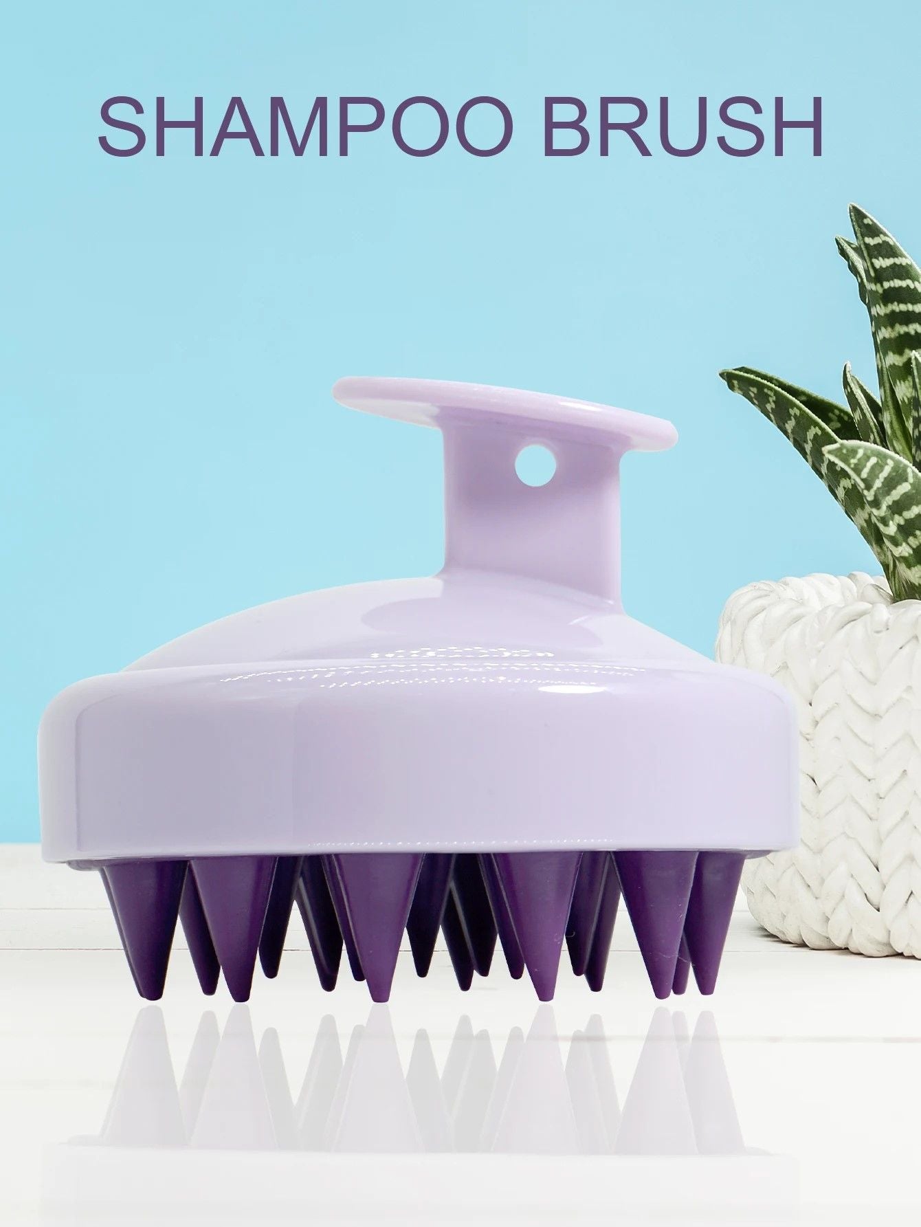 Silicone Spa Scalp Massager Brush  Ergonomic DeepClean Shampoo Comb  Scalp Massage Tool 8