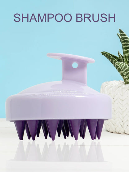 Silicone Spa Scalp Massager Brush  Ergonomic DeepClean Shampoo Comb  Scalp Massage Tool 8
