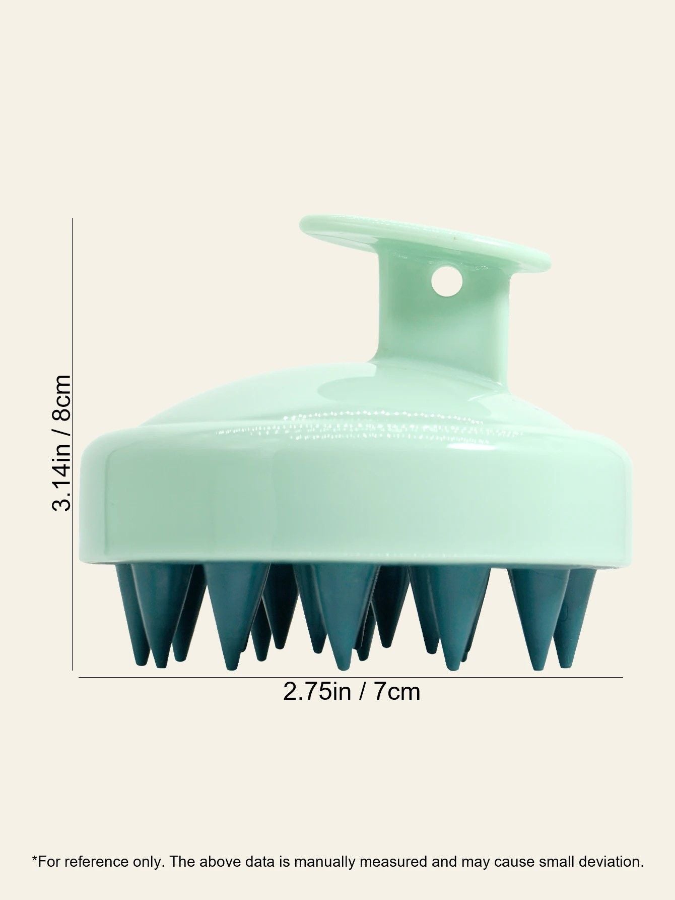 Silicone Spa Scalp Massager Brush  Ergonomic DeepClean Shampoo Comb  Scalp Massage Tool 12