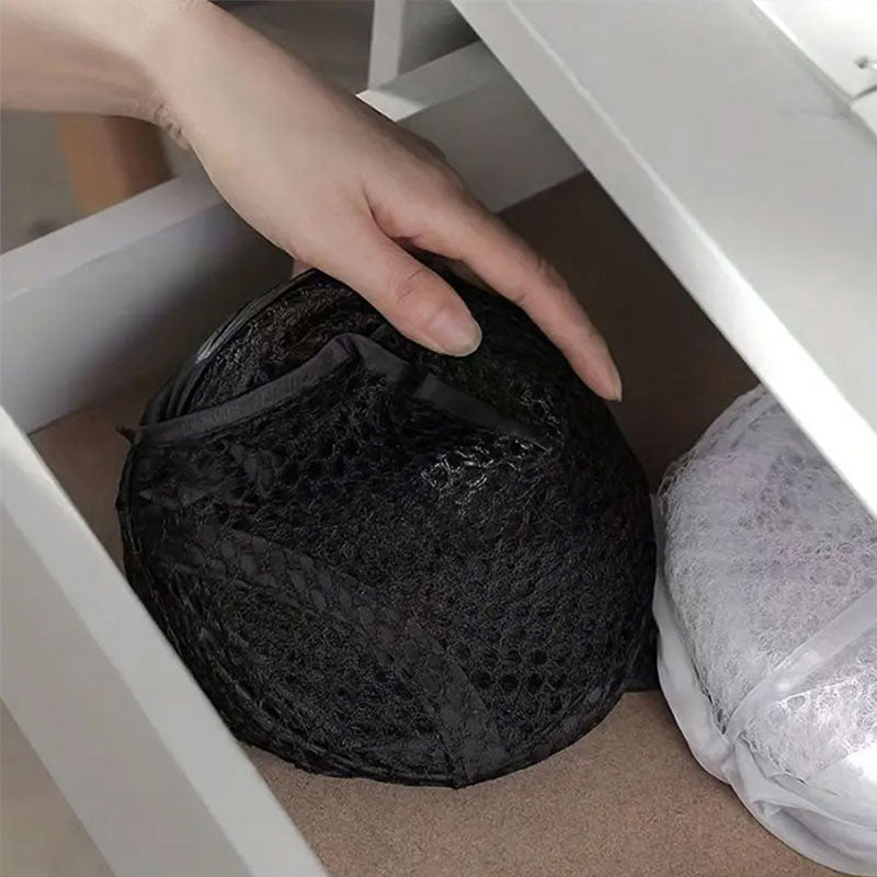 Foldable Laundry Basket Mesh Popup Dirty Clothes Storage Large Capacity Storage Basket 1