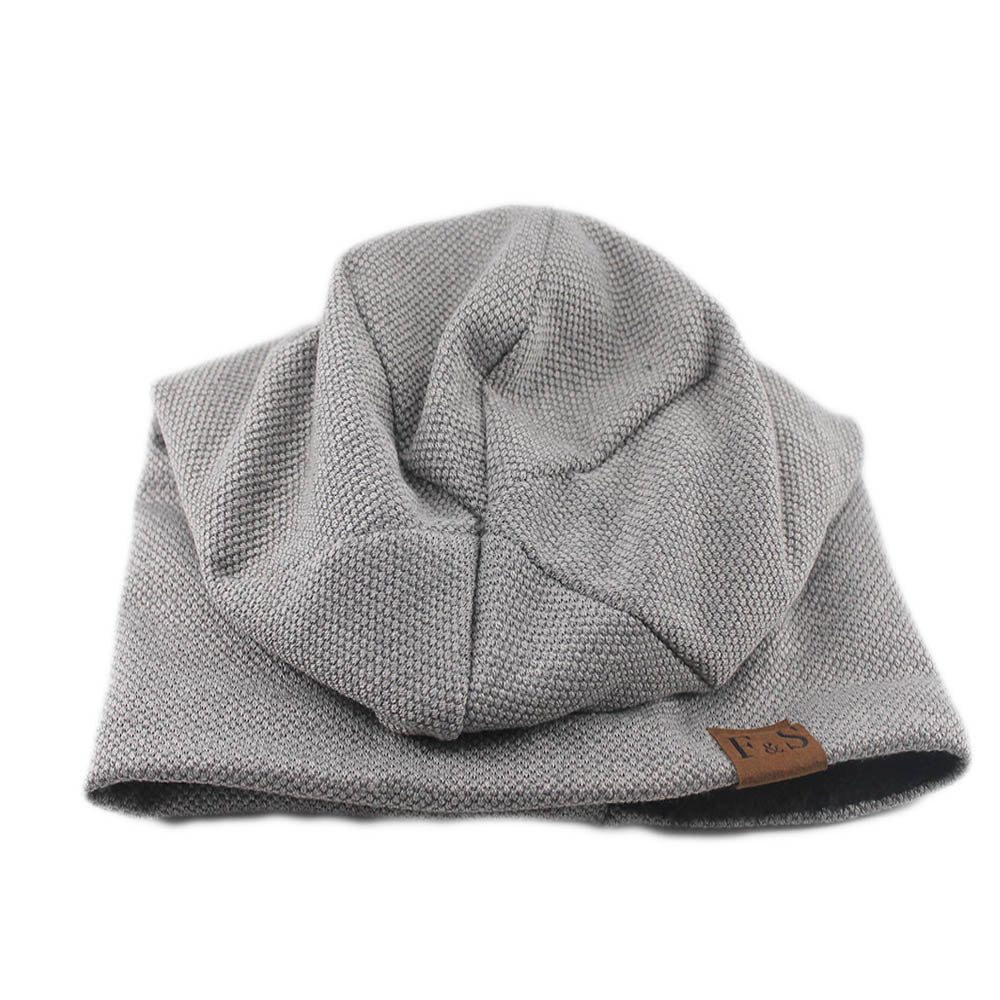 Spring Casual Soft Turban Hats Fashion Bonnet Hat For Men And Women Autumn Knitted Skullies Beanies 2