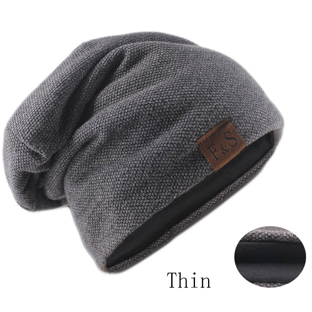 Spring Casual Soft Turban Hats Fashion Bonnet Hat For Men And Women Autumn Knitted Skullies Beanies 7
