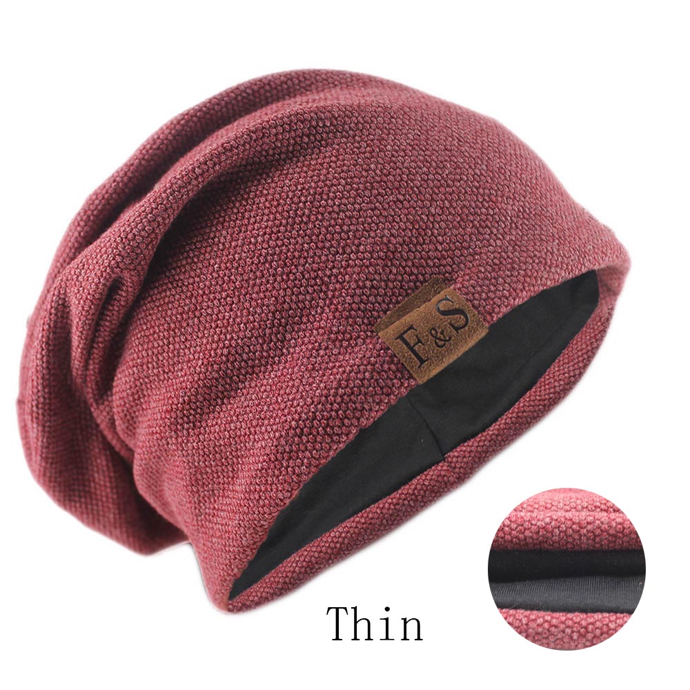 Spring Casual Soft Turban Hats Fashion Bonnet Hat For Men And Women Autumn Knitted Skullies Beanies 10