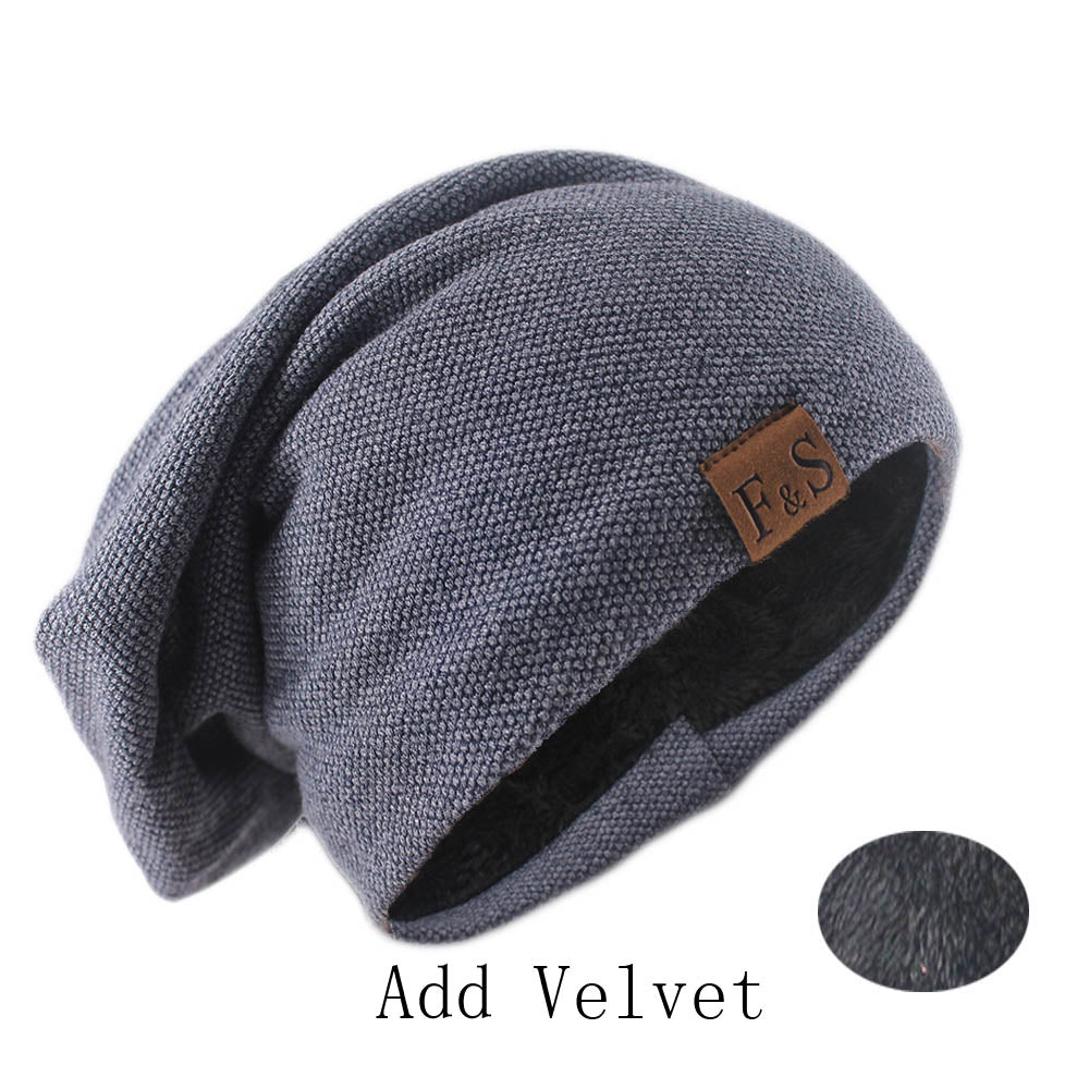 Spring Casual Soft Turban Hats Fashion Bonnet Hat For Men And Women Autumn Knitted Skullies Beanies 12