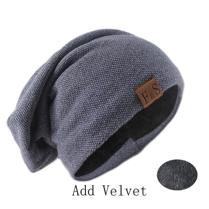 Spring Casual Soft Turban Hats Fashion Bonnet Hat For Men And Women Autumn Knitted Skullies Beanies 12