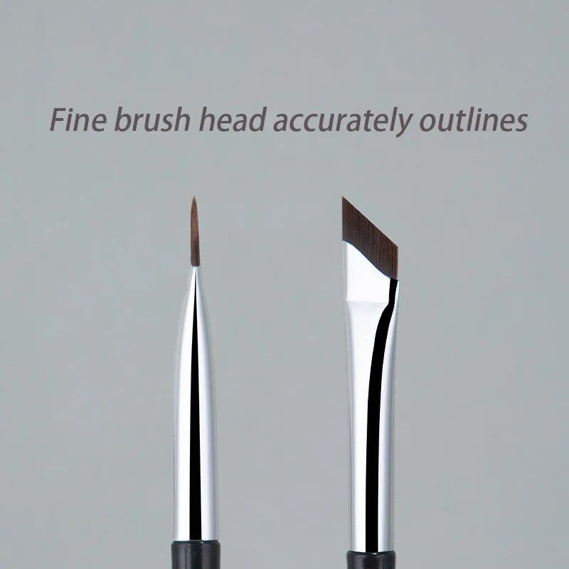 PrecisionEdge Angle Brush  UltraThin Fine Angle Flat Eyebrow  Eyeliner Brush 2