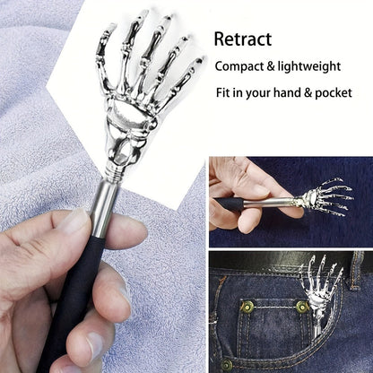 Extendable Back Scratcher Stainless Steel Telescoping Massager For Both Humans And Pets 7