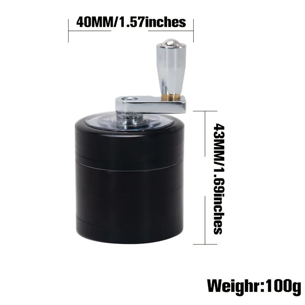 SpiceMaster Ultra Hand Grinder  Premium Nutmeg Ginger  Rocksalt Crusher 4