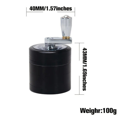 SpiceMaster Ultra Hand Grinder  Premium Nutmeg Ginger  Rocksalt Crusher 4