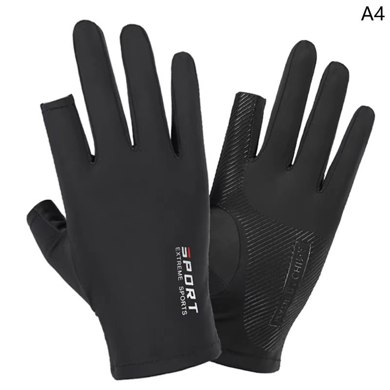 Outdoor UV Protection Touch Screen Sports Gloves  Thin Breathable Fishing  Motorcycle Riding Pair 9