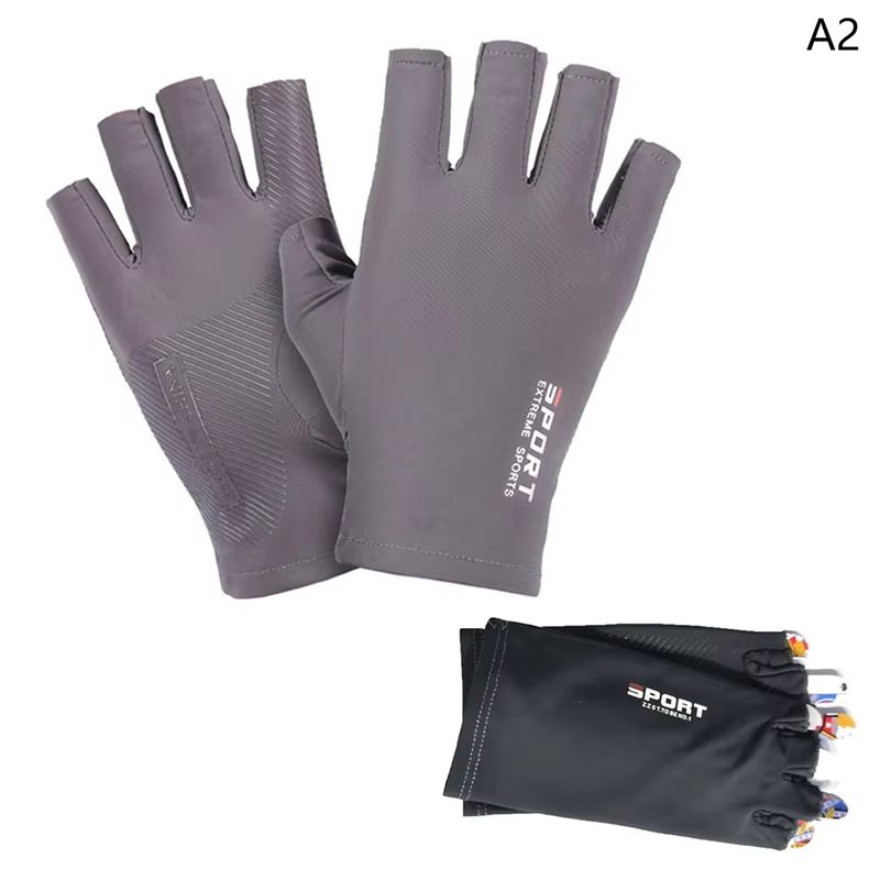Outdoor UV Protection Touch Screen Sports Gloves  Thin Breathable Fishing  Motorcycle Riding Pair 11
