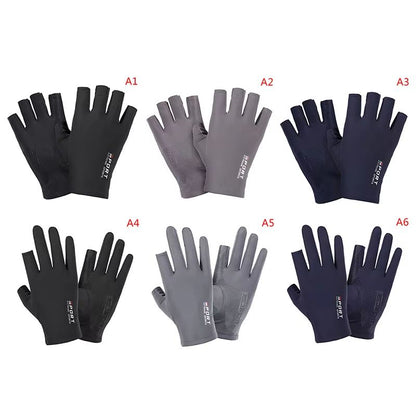 Outdoor UV Protection Touch Screen Sports Gloves  Thin Breathable Fishing  Motorcycle Riding Pair 5