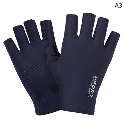 Outdoor UV Protection Touch Screen Sports Gloves  Thin Breathable Fishing  Motorcycle Riding Pair 7