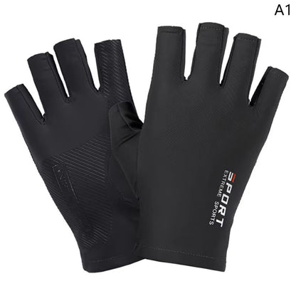 Outdoor UV Protection Touch Screen Sports Gloves  Thin Breathable Fishing  Motorcycle Riding Pair 8