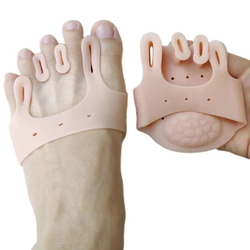 ComfortStride Gel Bunion Corrector  Toe Separator Pair  Forefoot Pain Relief  Hallux Valgus Pad 2
