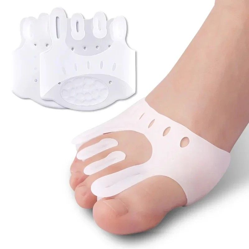 ComfortStride Gel Bunion Corrector & Toe Separator Pair – Forefoot Pain Relief & Hallux Valgus Pad