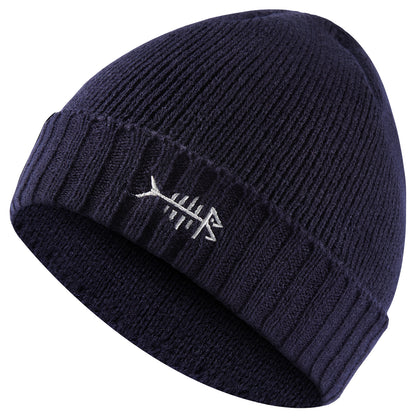 Winter Beanie Hats With Fleece Lining Thick Warm For Men Women Stretchy Fit Unisex Cuffed Knit Hat 10
