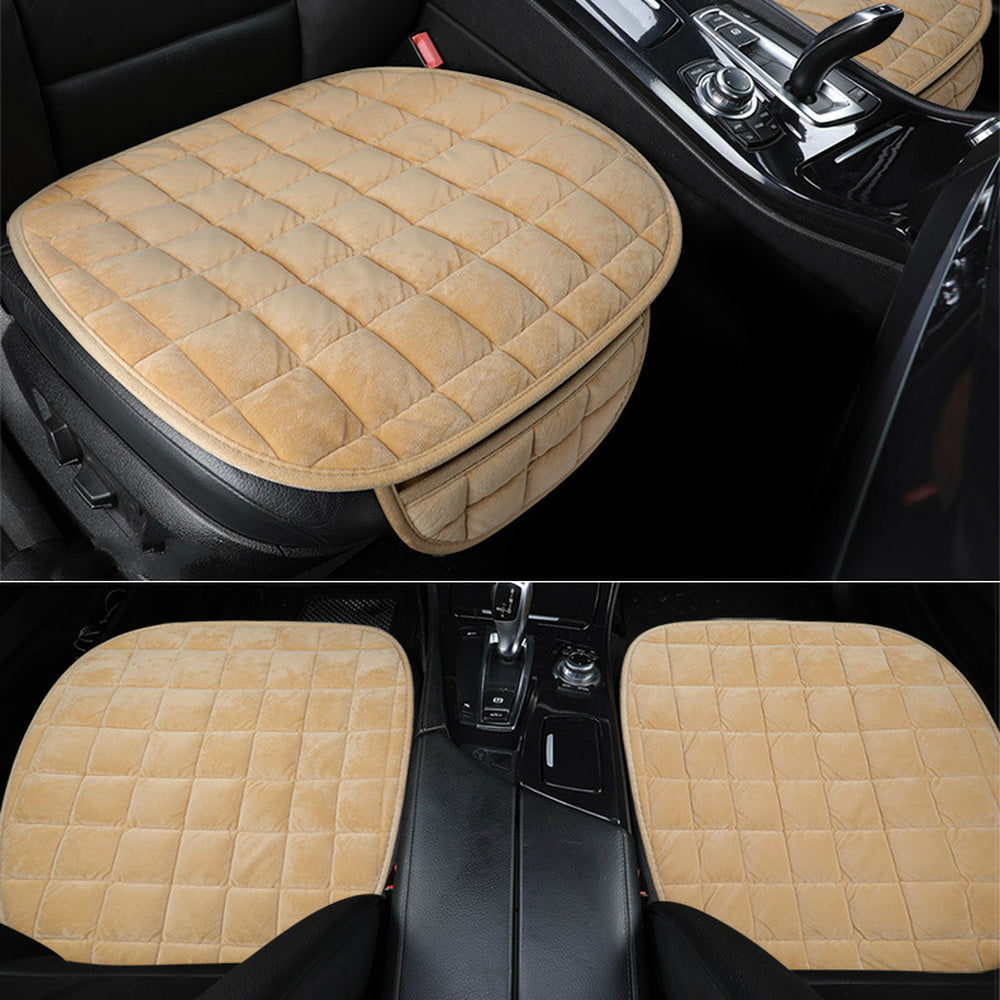 Universal Car Seat Cover AntiSlip Winter Warm Cushion Breathable Front Protector For Cars 1