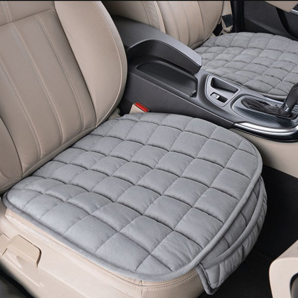 Universal Car Seat Cover AntiSlip Winter Warm Cushion Breathable Front Protector For Cars 3
